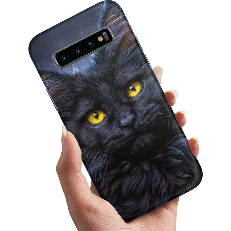 Samsung Galaxy S10e Cover - Sort Kat