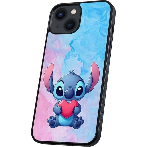iPhone 13 Cover Stitch - Sort Mobilcover