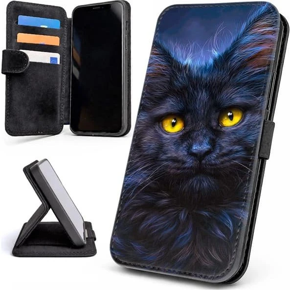 Samsung Galaxy S26 Etui med kortholder - Sort Kat