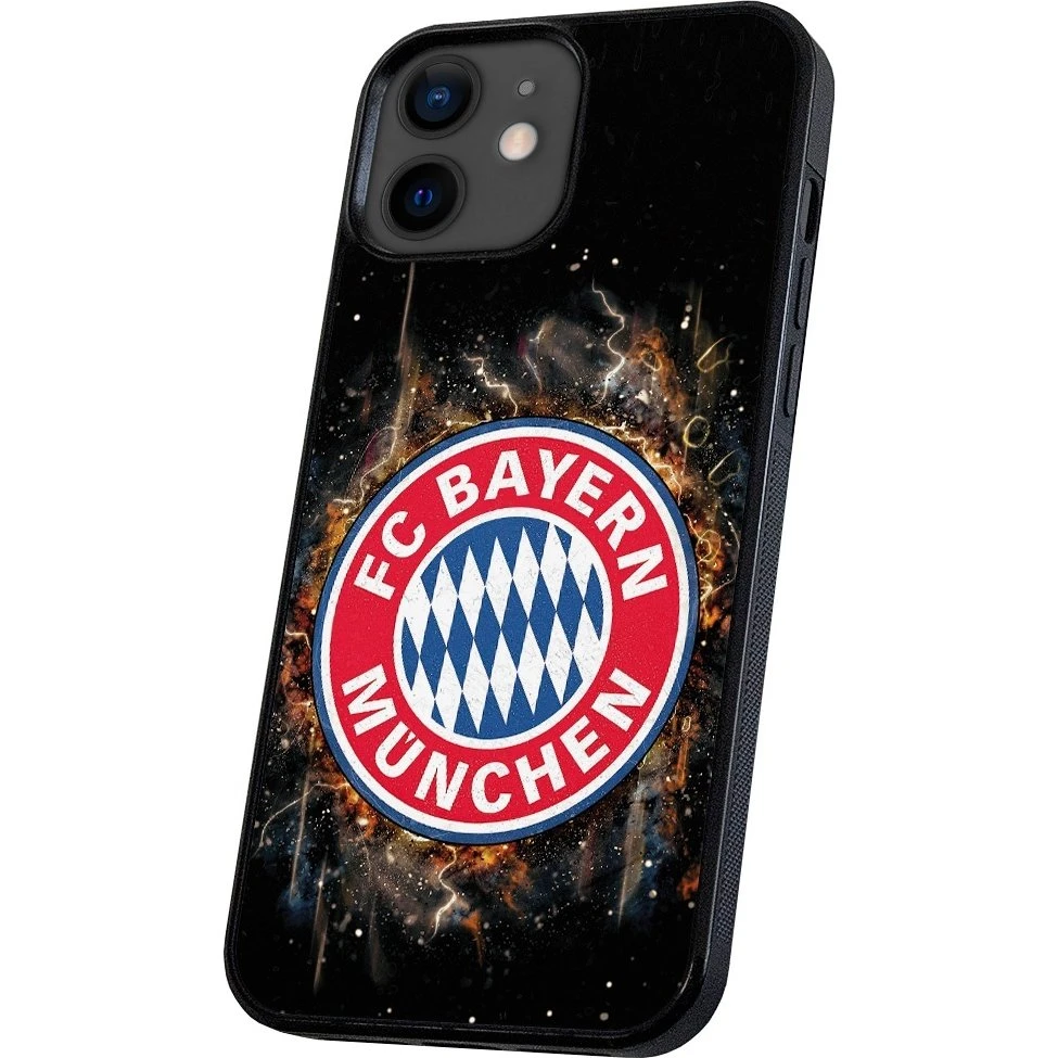 Bayern München Mobilcover til iPhone 12 Mini - Sort