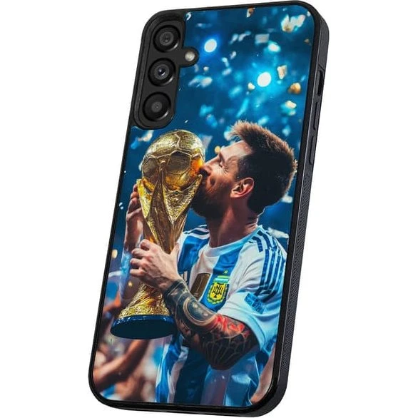 Samsung Galaxy A16 Cover - Messi Design - Sort