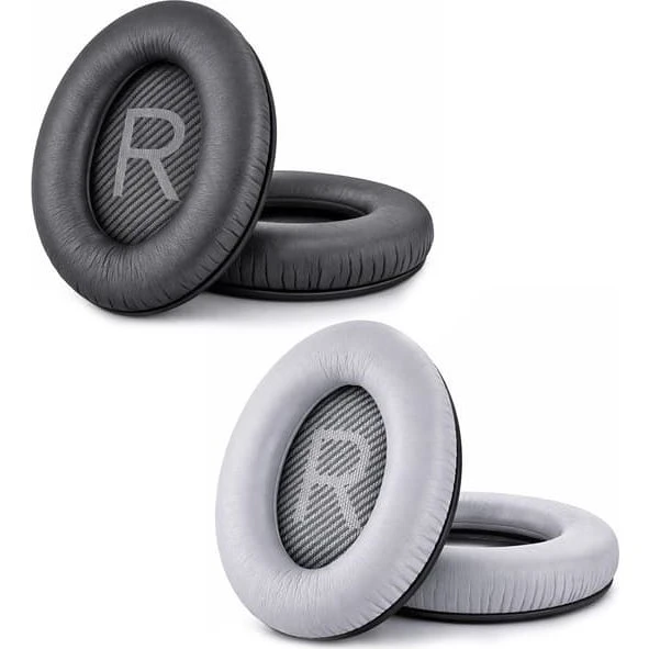 Bose Ørepuder kompatible med QuietComfort QC35/QC25/QC15/AE2 - Sort/Grå