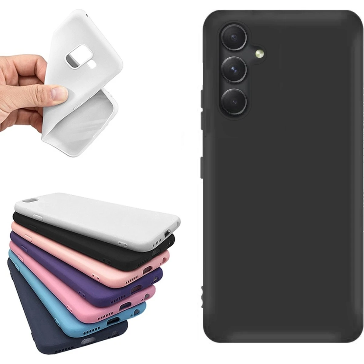 Samsung Galaxy A54 Cover - Tyndt og stødabsorberende mobilcover