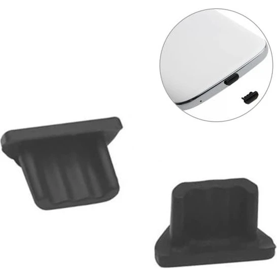 2-Pak Støvbeskyttelse til Micro-USB
