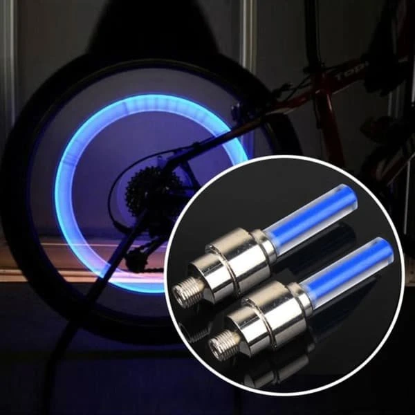 LED-lysdioder til cykelventiler - 2-pak