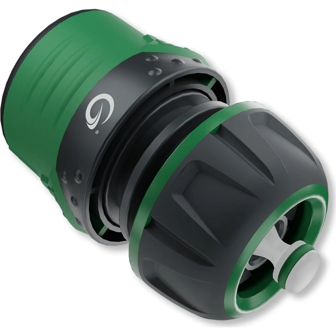 Grimsholm Slangekobling m. vandstop 1/2"