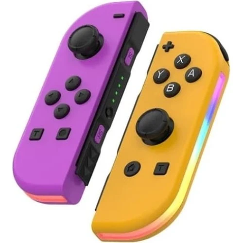 LED Håndkontrol kompatibel med Nintendo Switch Joy Con