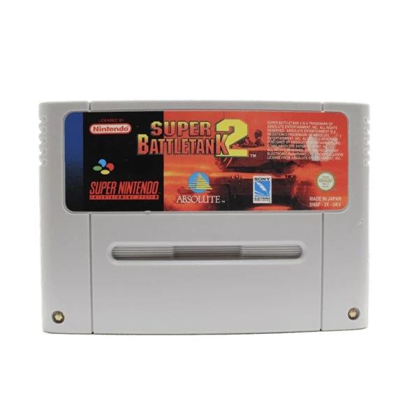 Super Battletank 2 til Super Nintendo (SNES) - PAL/EUR - Brugt