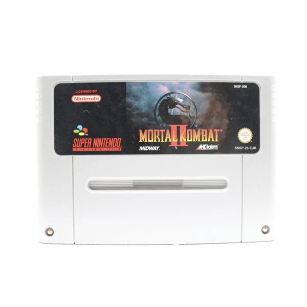 Mortal Kombat II til Super Nintendo (SNES) - PAL/EUR (Brugt)