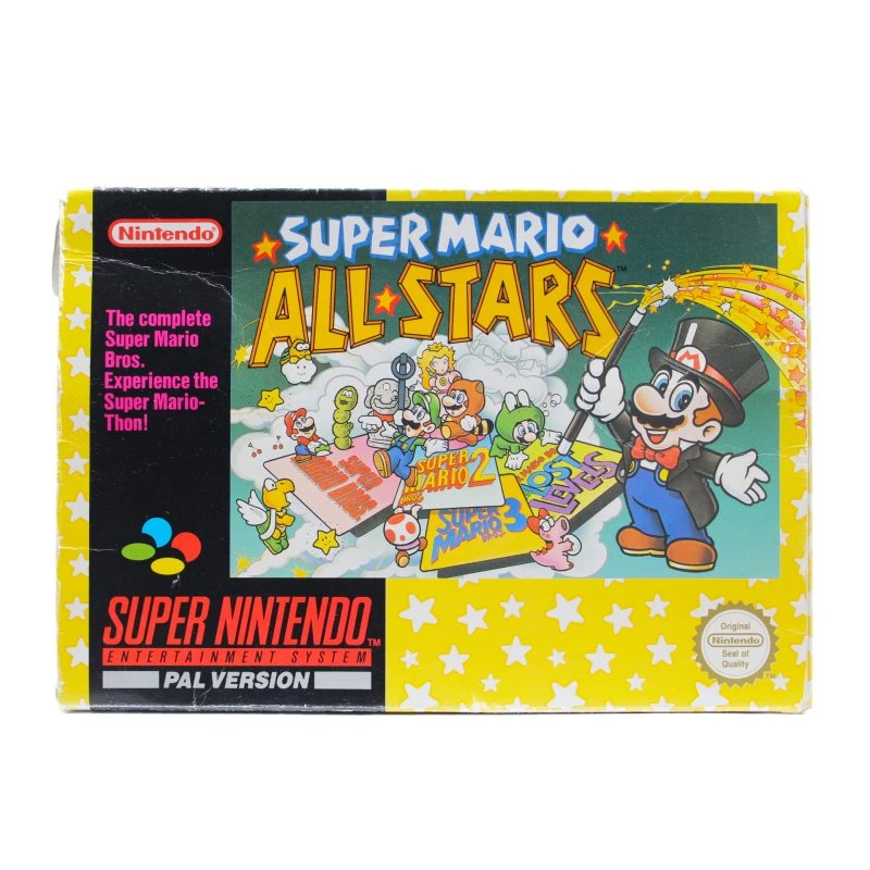 Super Mario All-Stars - Super Nintendo/SNES (PAL/EUR) - Brugt