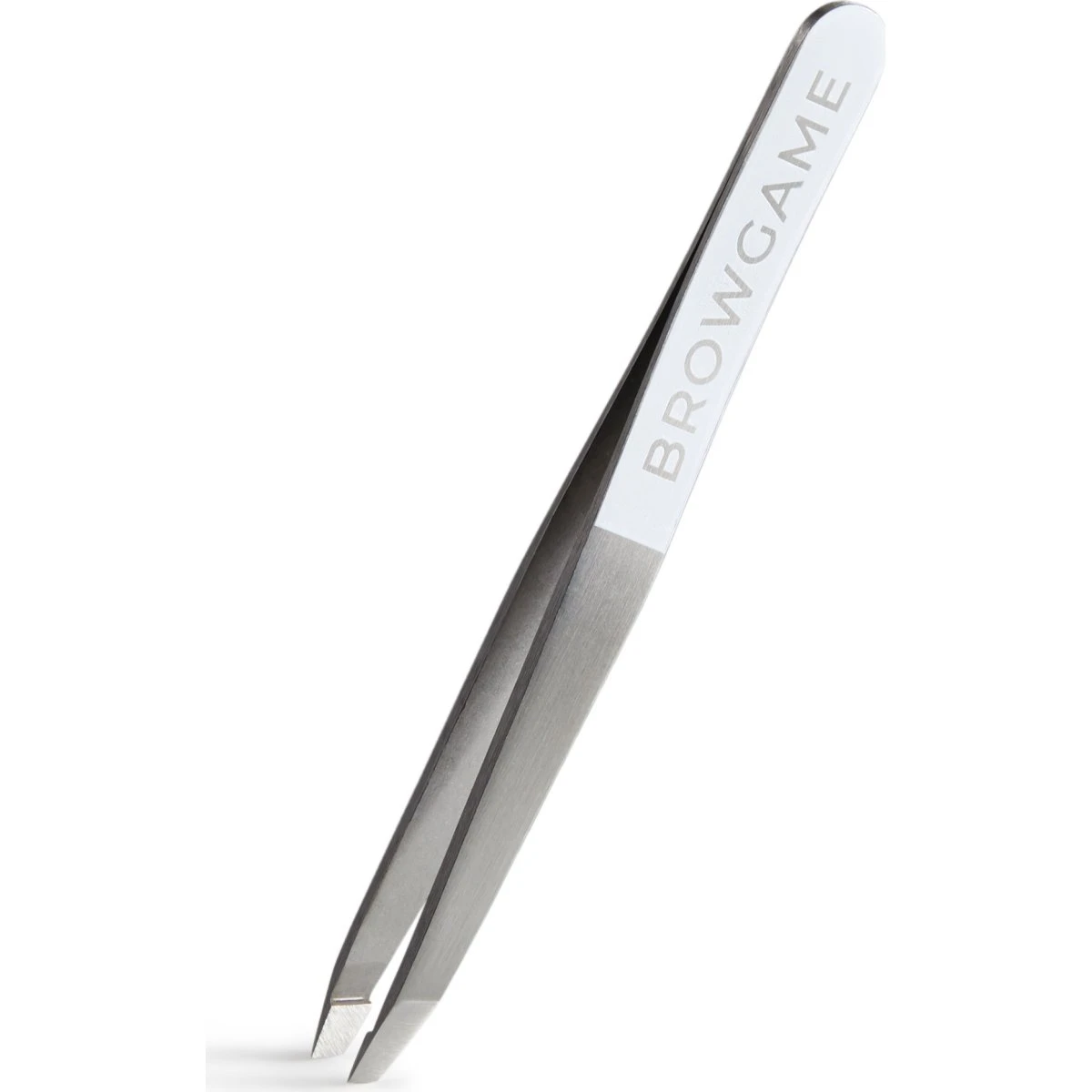 Browgame Cosmetics Original Slanted Tweezer White