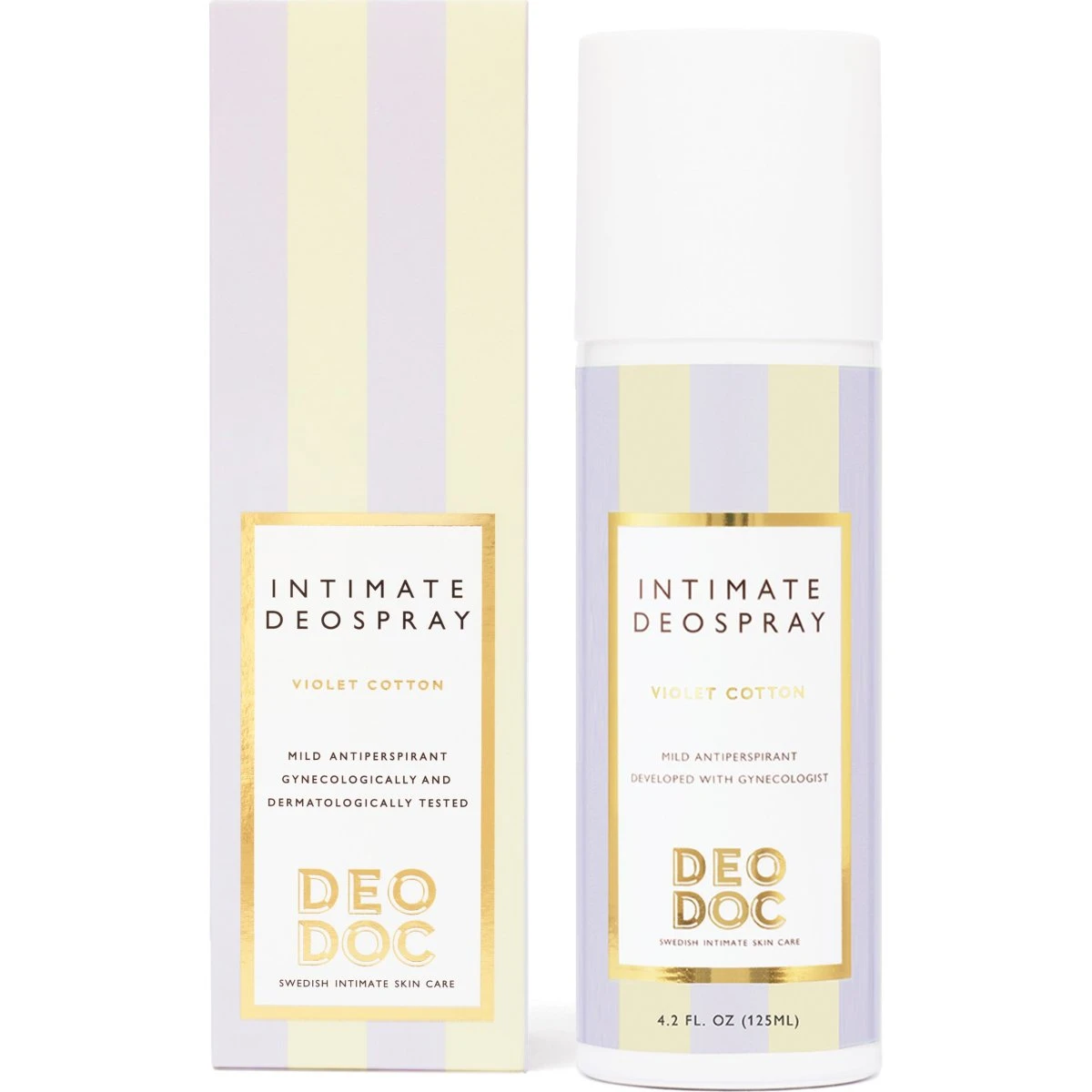 DeoDoc Violet Cotton Intimate Deospray 125 ml