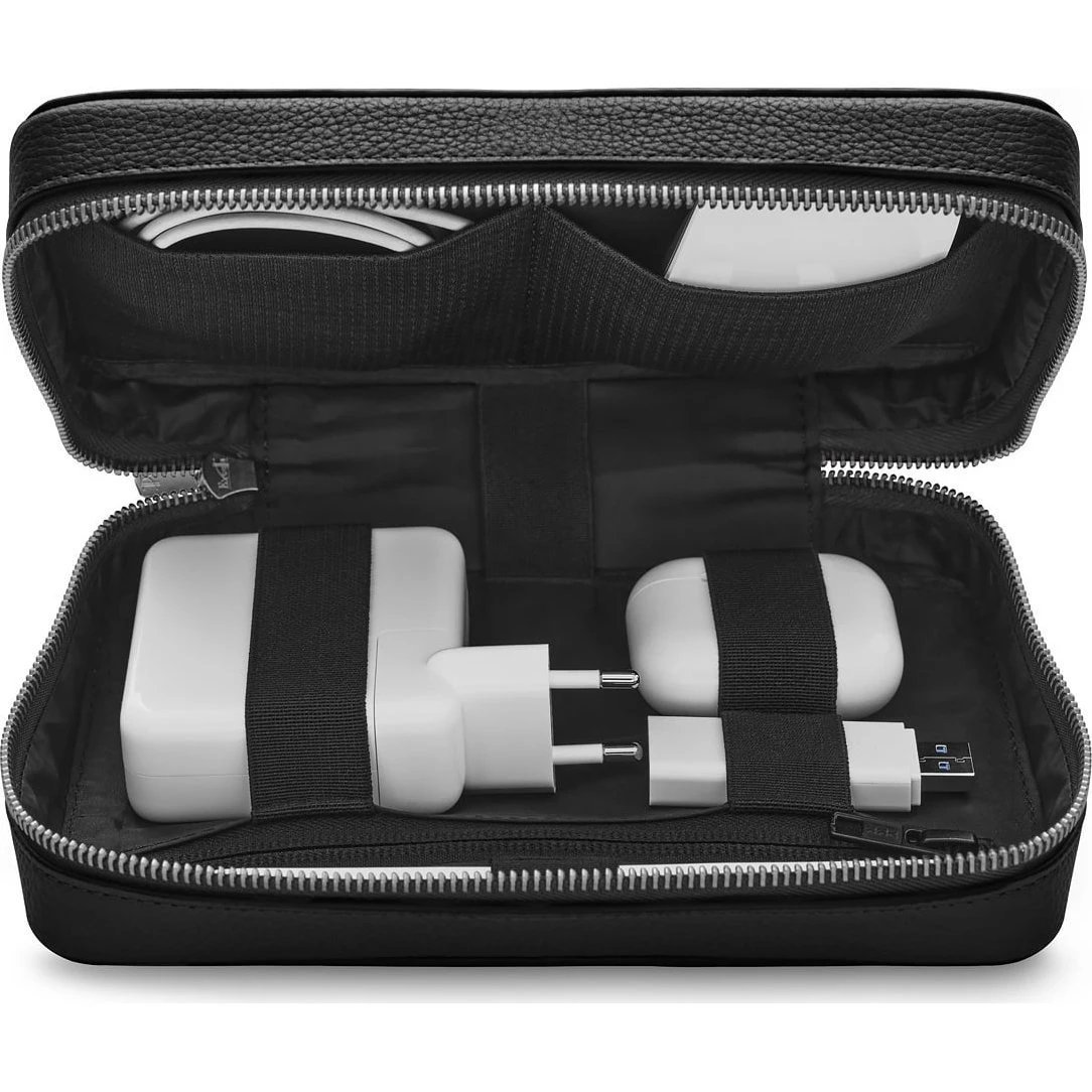 Woolnut Leather Tech Organizer - Sort