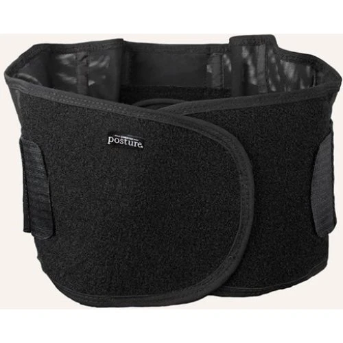 Swedish Posture Stabilize Lumbar Back Belt - Sort, S