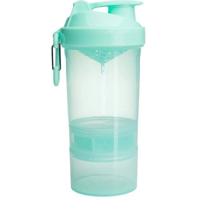 Smartshake Original2GO sportsshaker + beholder, mintgrøn, 600 ml