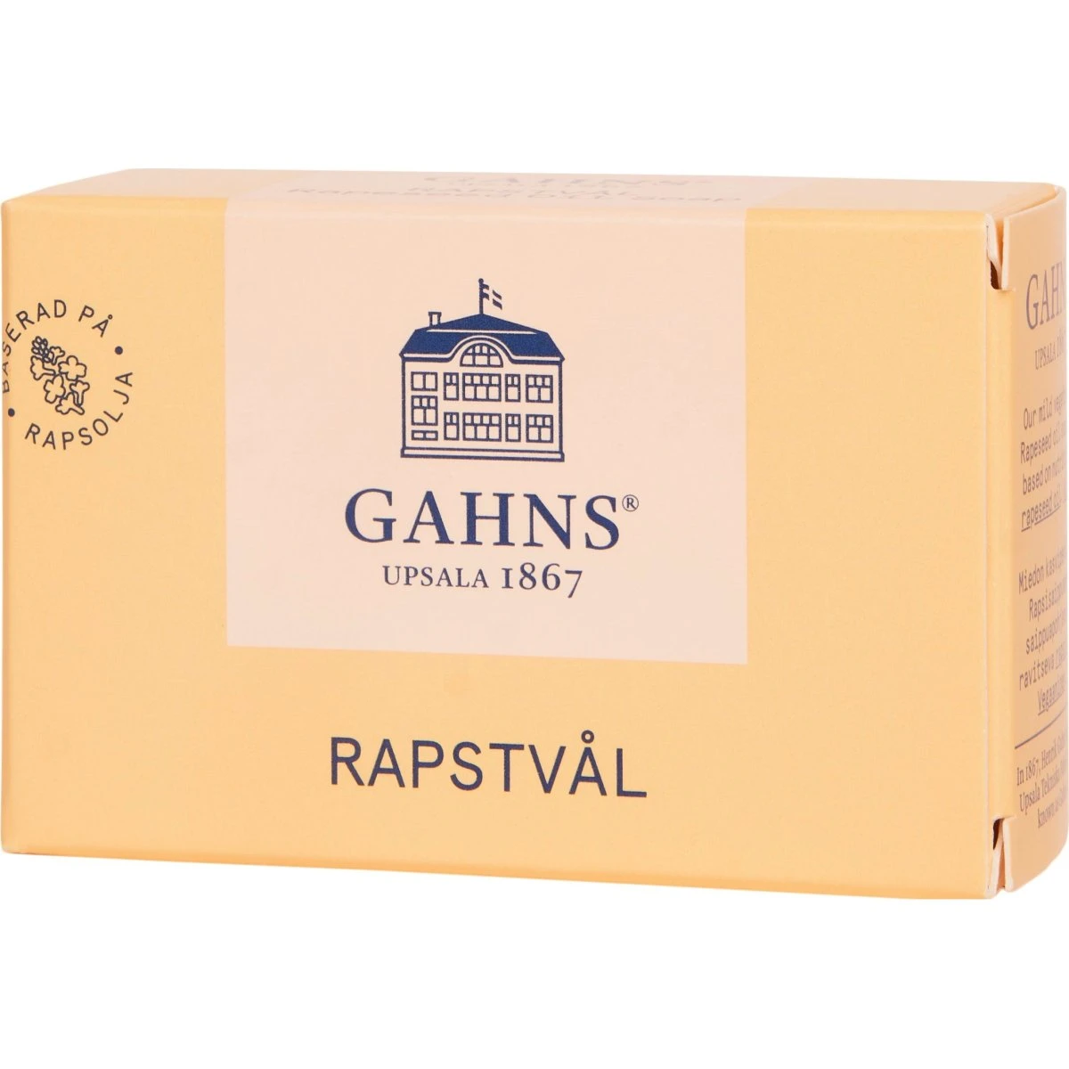 Gahns Rapstvål - Nærende Rapsoliesæbe 100 g