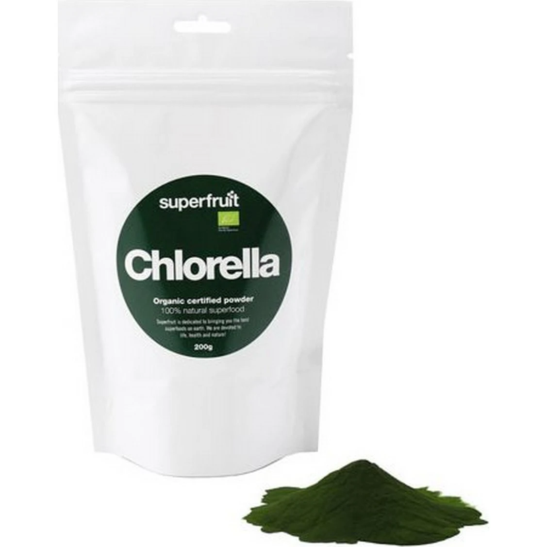 Superfruit Chlorella pulver Ø 200g
