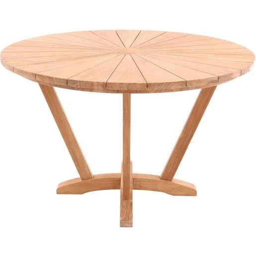 Davenport Teak havebord Ø 120 cm