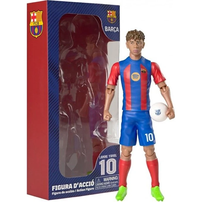 FC Barcelona Lamine Yamal Actionfigur - 20 cm