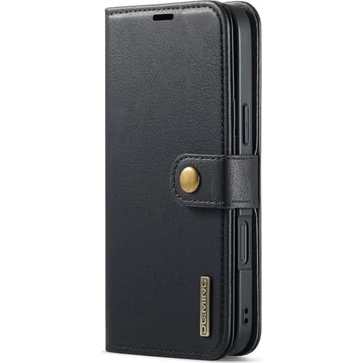 DG.MING 2-i-1 Pungcover til iPhone 17 - Sort