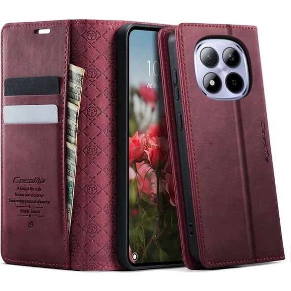 CASEME Retro Etui med Pung til Xiaomi Redmi Note 15 Pro 5G