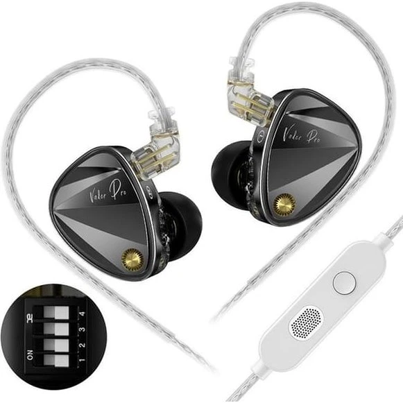 KZ Vader Pro Advanced In-Ear Hovedtelefoner med Mikrofon