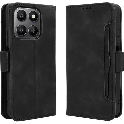 Honor 400 Smart 5G Wallet Case med kortpladser - Sort