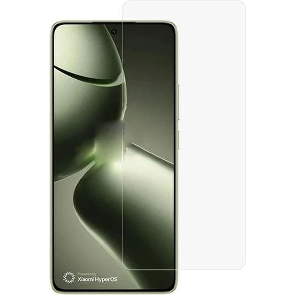 AMORUS Skærmbeskytter til Xiaomi 15T Pro / 15T - Hærdet Glas, Sort