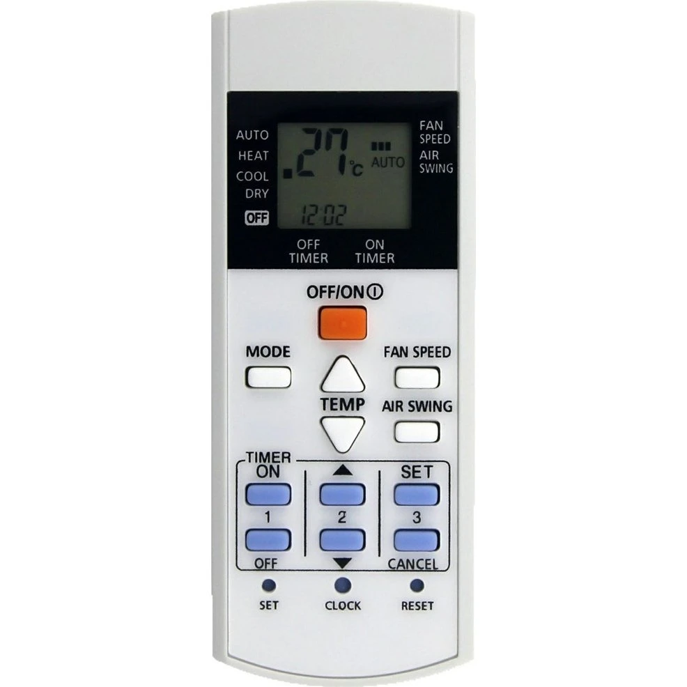 Panasonic A75C3623 Udskiftningsfjernbetjening til Aircondition