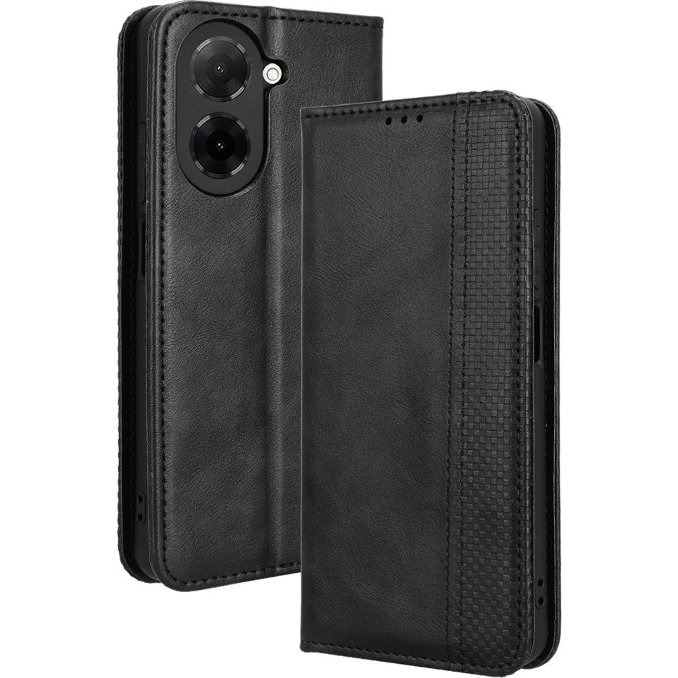 Xiaomi Redmi A5 4G Cover med Pung og Stand - Sort