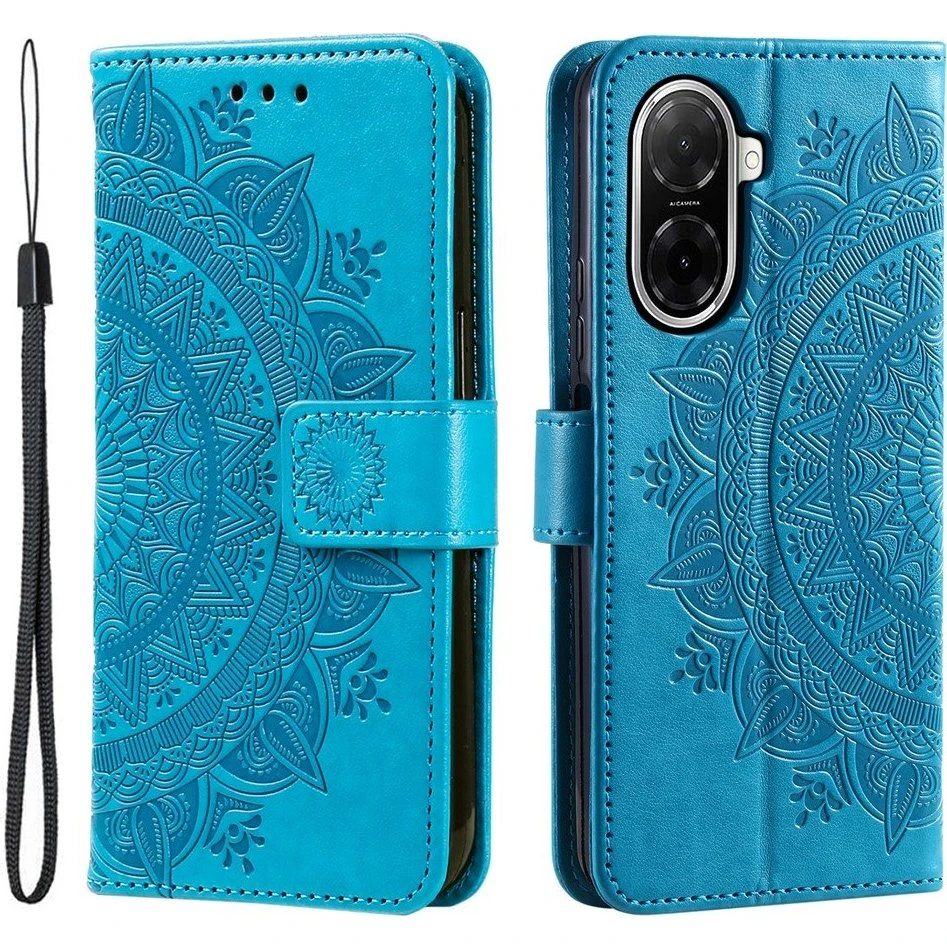 Xiaomi Redmi A5 4G / Poco C71 4G Totem Tegnebogsetui - Blå