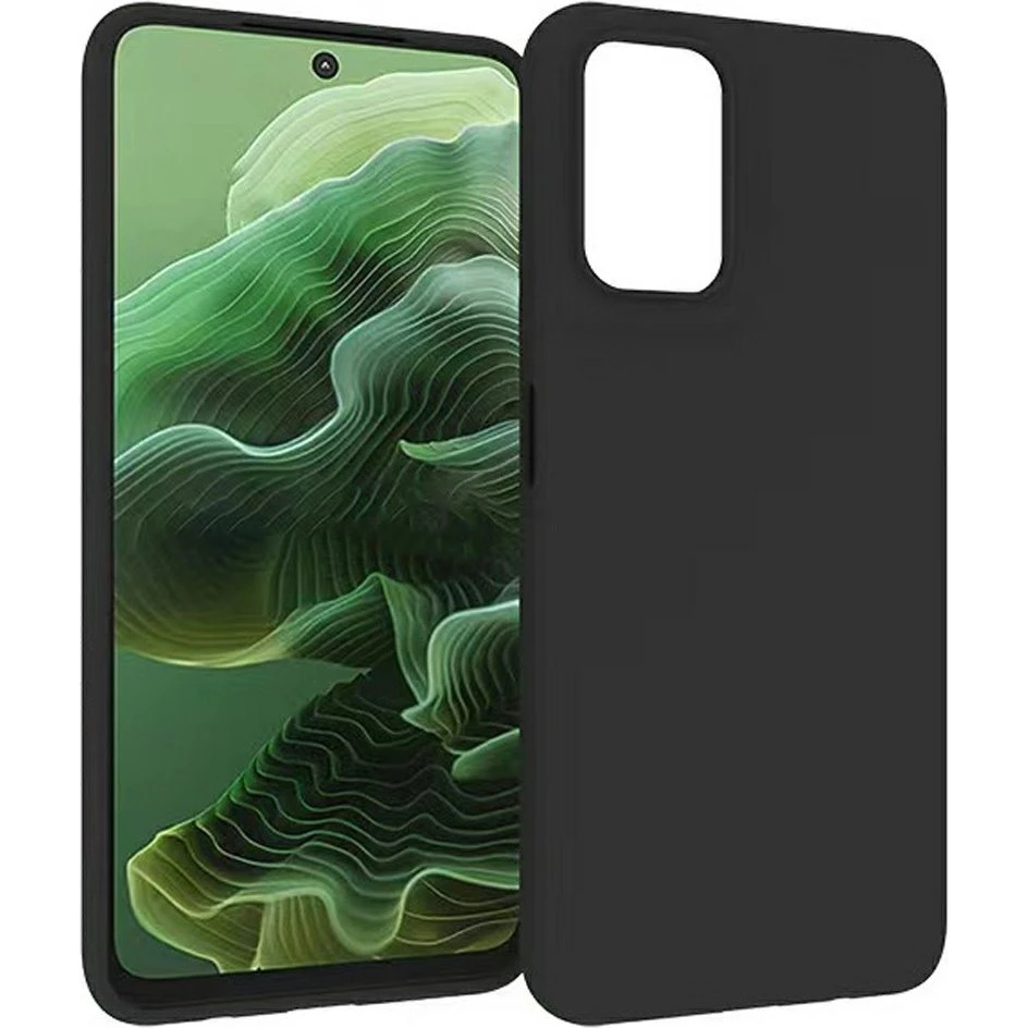 Motorola Moto G35 5G Cover - Mat Sort TPU Beskyttelse