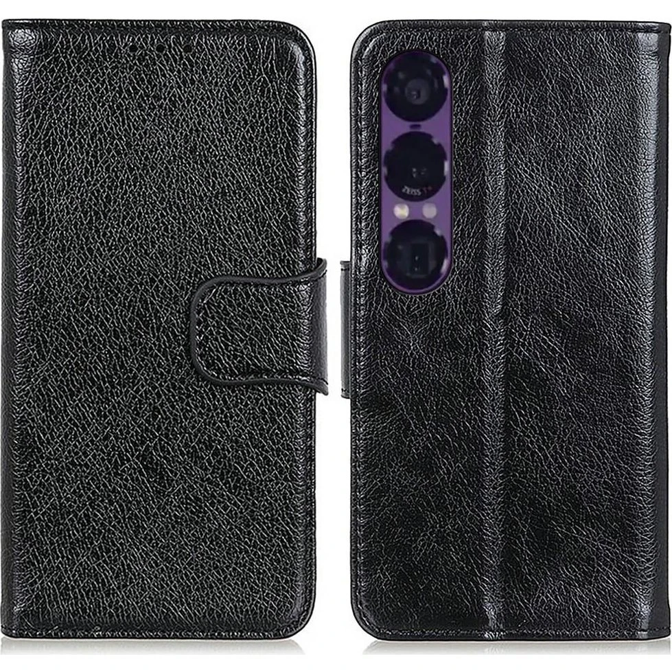 Sony Xperia 1 VII Wallet Case - Textured Split Leather