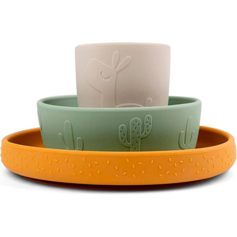 Done By Deer Stick & Stay Spisesæt Lale Colour Mix