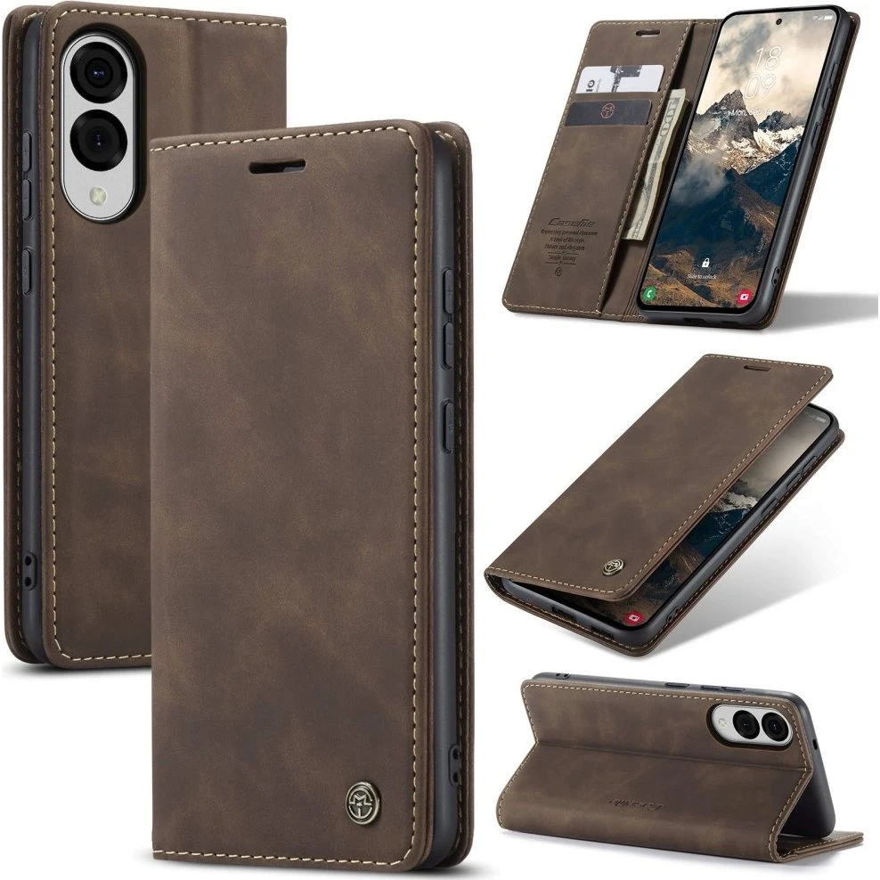 CASEME Retro Pung Taske til Samsung Galaxy S25 Edge