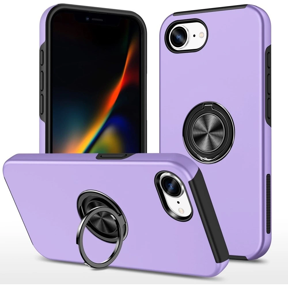 Hybrid Cover med Ring & Kickstand til iPhone 17e / 16e