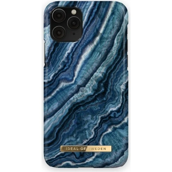 iDeal of Sweden Indigo Swirl Mobiletui til iPhone XS/X