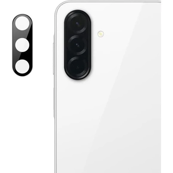 SKALO Samsung Galaxy A17 3D Kameralinse Beskyttelsesglas - Sort