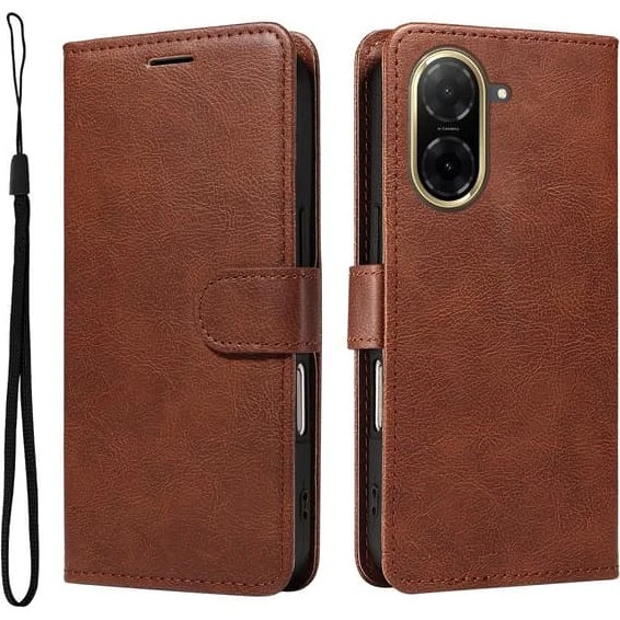 SKALO Xiaomi Redmi A5 4G Flip Cover i PU-læder - Sort