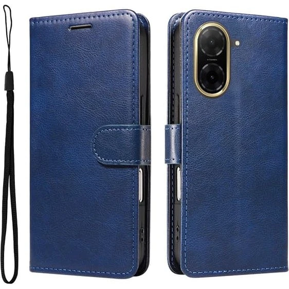 SKALO Xiaomi Redmi A5 4G PU-læder Flip Cover - Sort