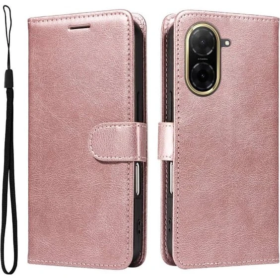 SKALO Xiaomi Redmi A5 4G PU-læder Flip Cover - Sort