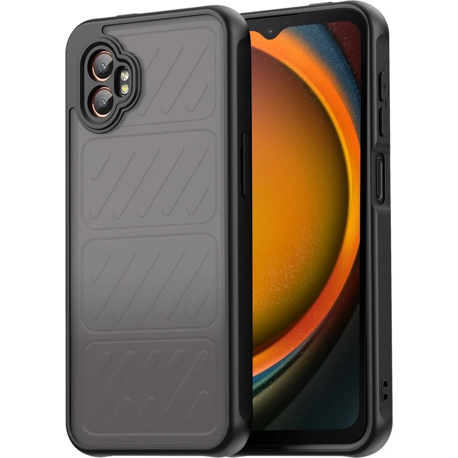 SKALO Samsung XCover7 Pro Frosted Bumper Cover - Sort