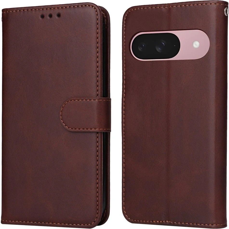 SKALO Google Pixel 9a PU-læder Flip Cover