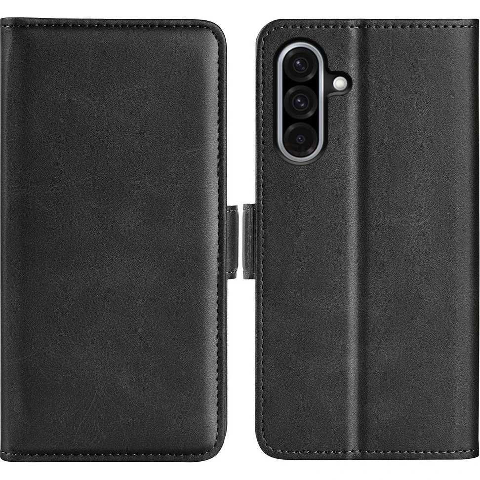 SKALO Samsung A56 5G Premium ID Flip Cover - Sort