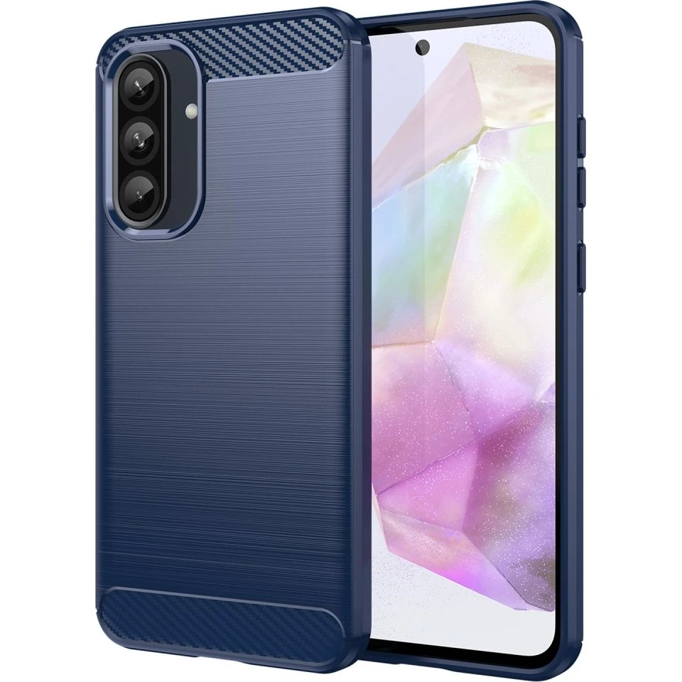 SKALO Samsung A56 5G Armor Carbon Cover