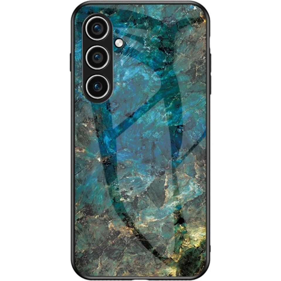 SKALO Samsung A56 5G Cover - Marmor Hærdet Glas & TPU