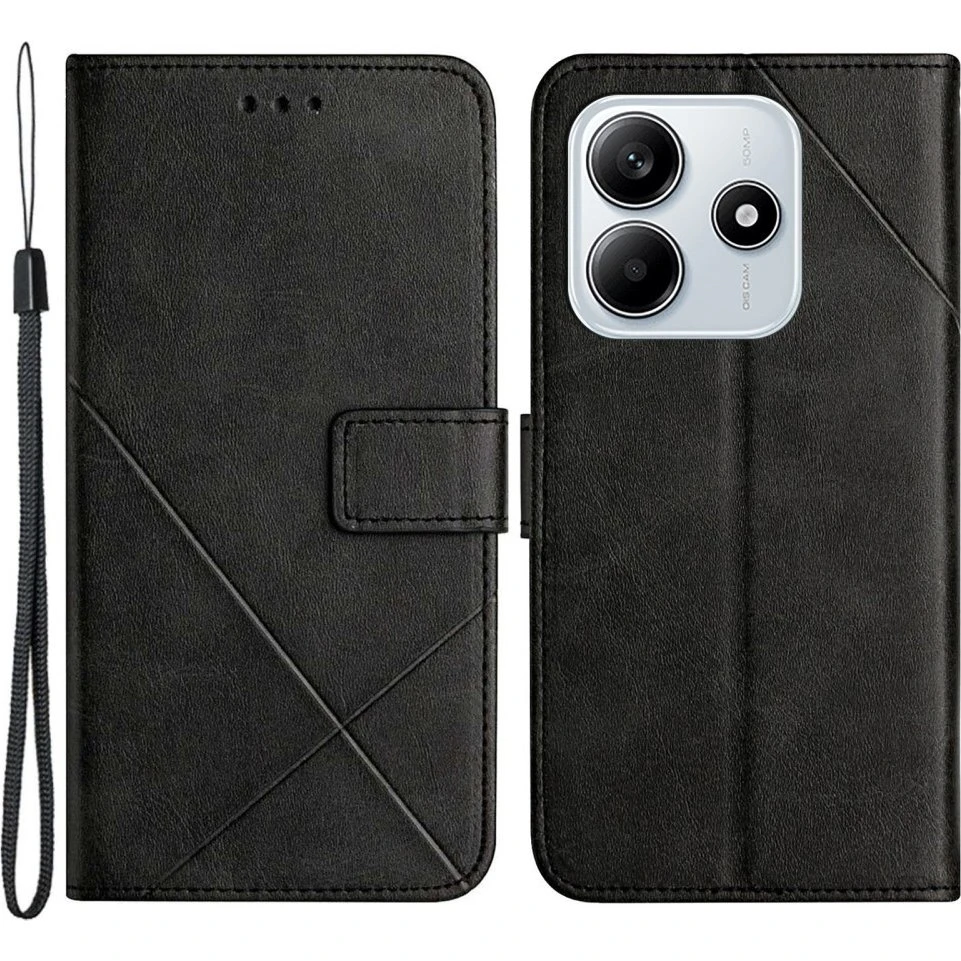 SKALO Xiaomi Redmi Note 14 5G PU-Læder Flip Cover
