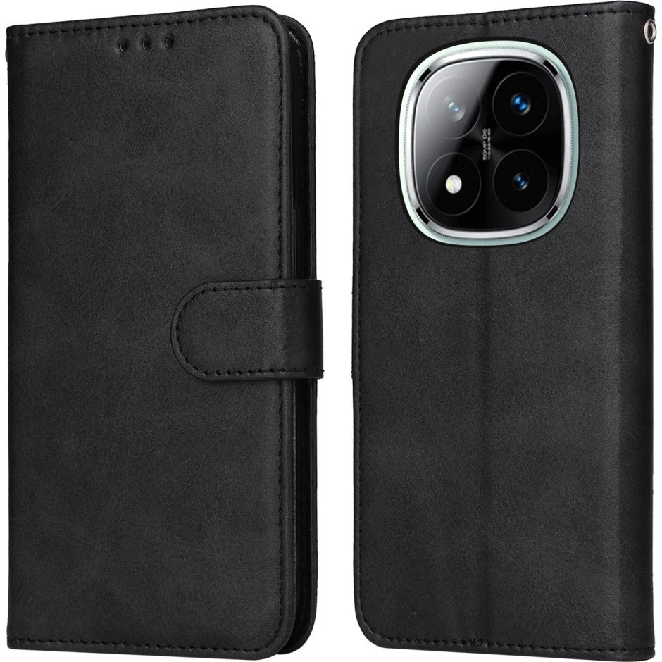 SKALO Xiaomi Redmi Note 14 Pro 5G PU-læder Flip Cover