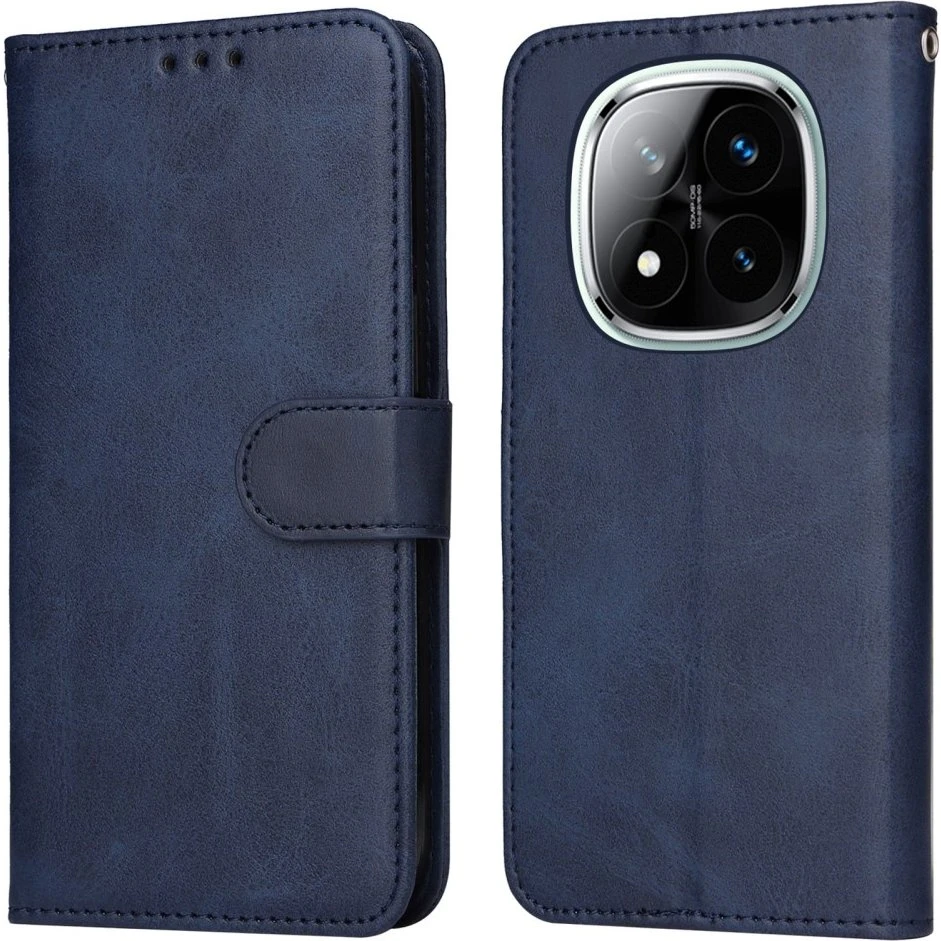 SKALO Xiaomi Redmi Note 14 Pro 5G PU-læder Flip Cover