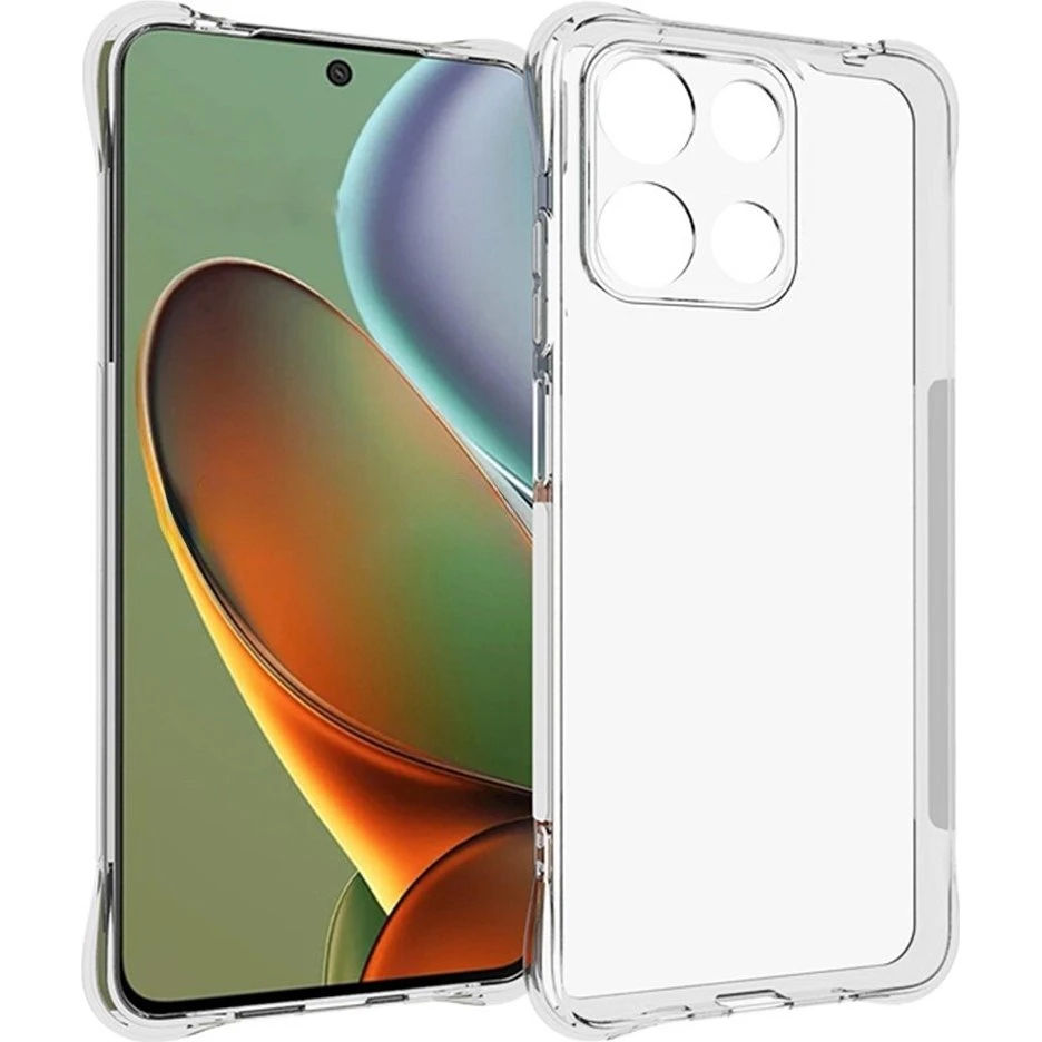 SKALO Motorola Moto G15 4G Extra Strong TPU Cover - Gennemsigtig